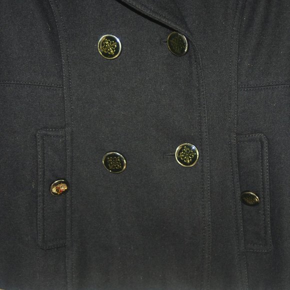 Guess Wool blend Button Up Double Breasted Jacket Coat - Picture 4 of 7